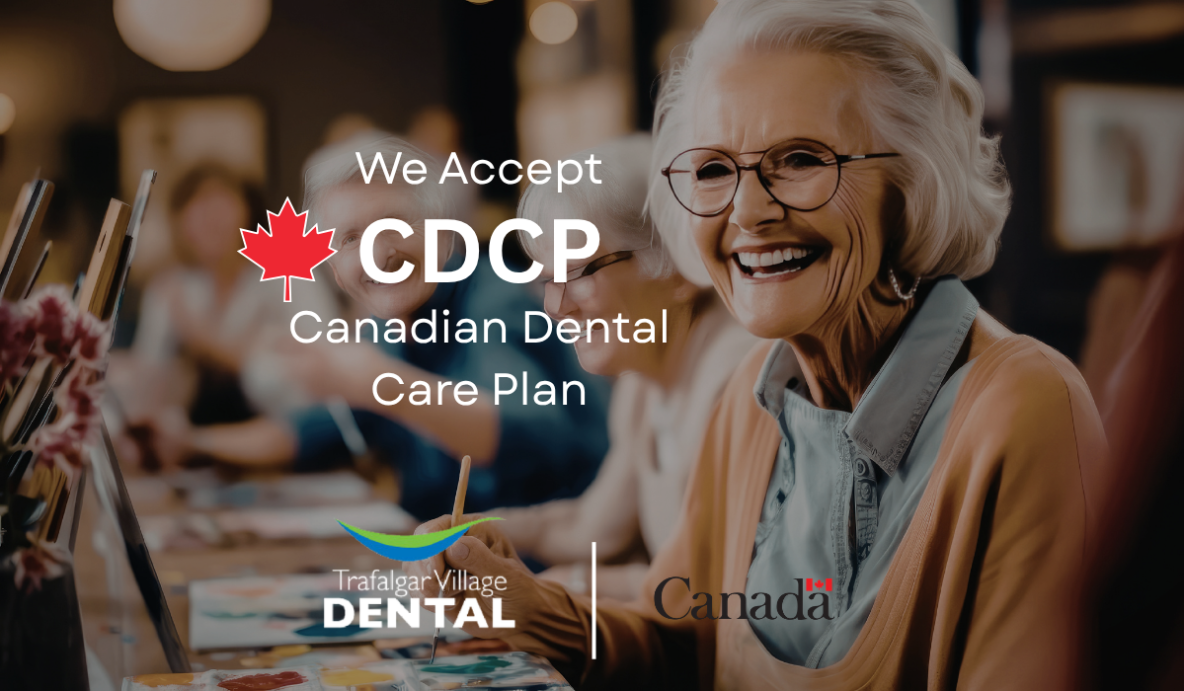 CDCP dentist at Trafalgar Village Dental providing specialized senior oral health care in Oakville